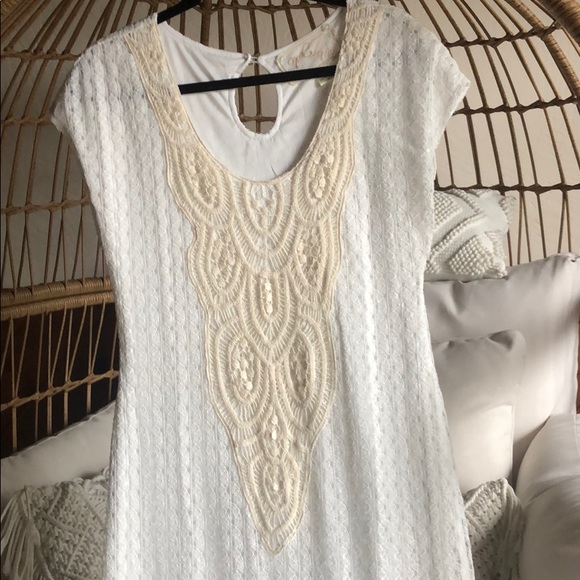 Nick & Mo | White Lace “Freedom” Maxi Dress | M - Picture 7 of 12